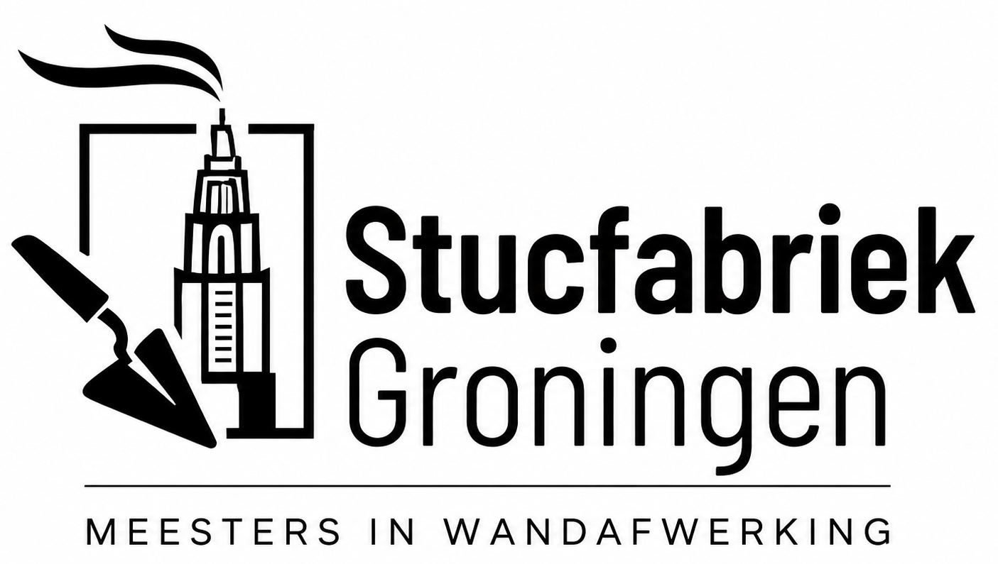 Logo Stucfabriek Groningen, meesters in wandafwerking
